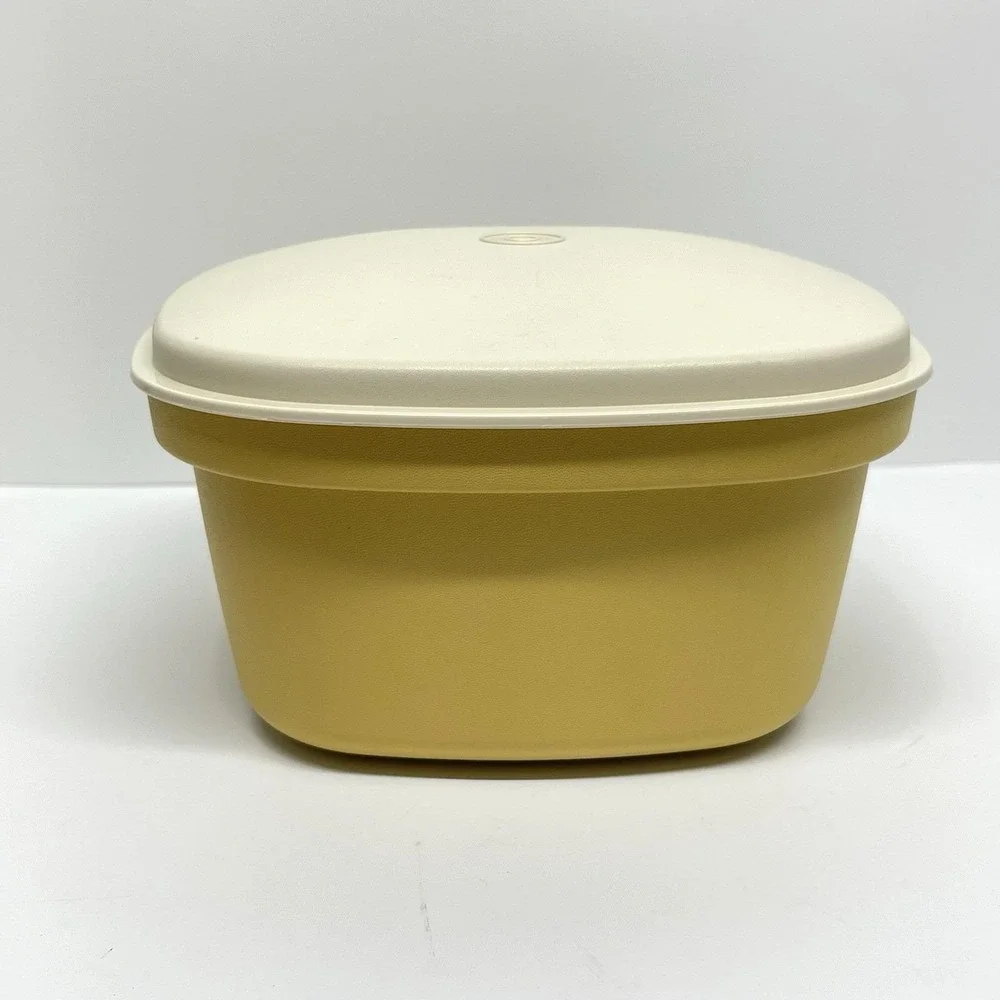 Vintage Tupperware Multi Server Steamer 3‎ Qt Container With Insert 888-1 USA